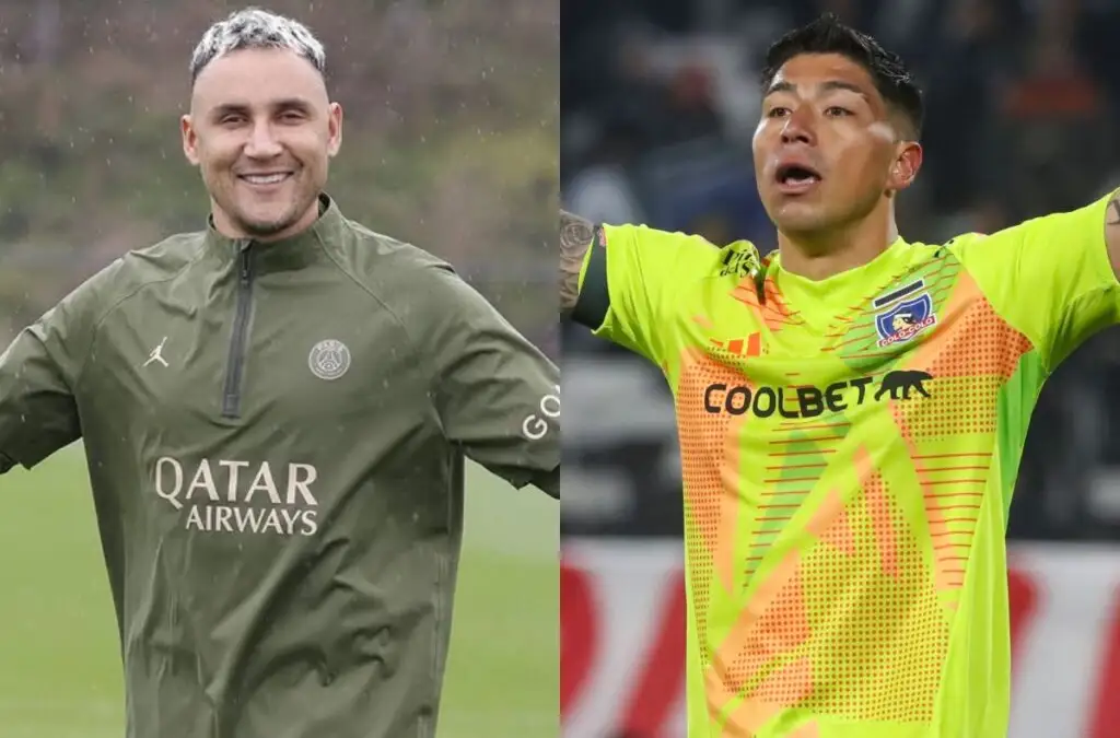 Keylor Navas y Brayan Cortés son las dos opciones para el arco de Colo-Colo.