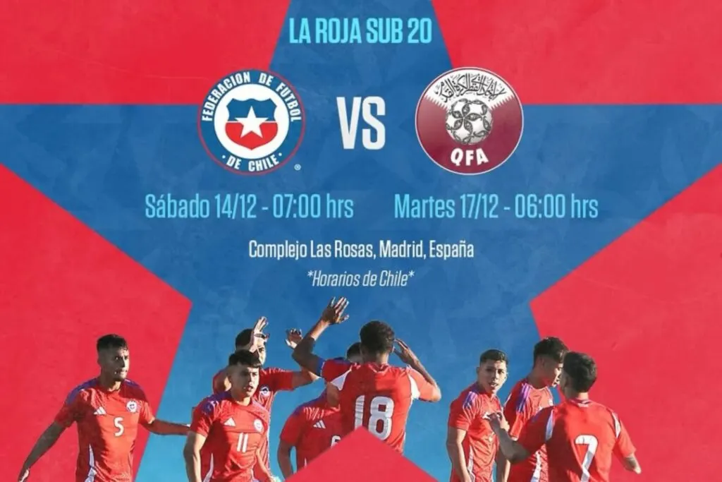 Anuncio de los amistosos de la Selección Chilena Sub-20