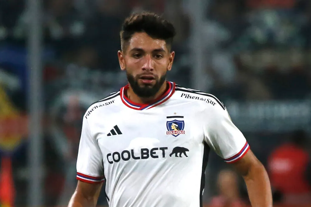 Jeyson Rojas en el partido entre Colo-Colo y Monagas