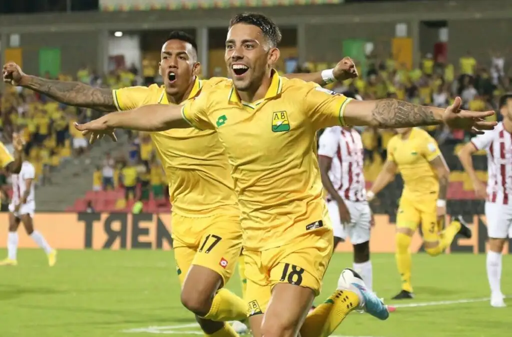 Gonzalo Lencina actualmente juega en Atlético Bucaramanga.