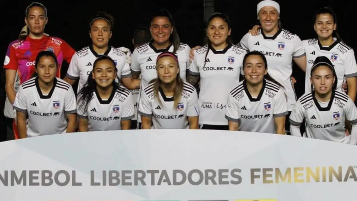 Formación de Colo-Colo Femenino en Copa Libertadores.
