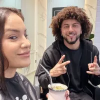 «Estoy feliz»: El aplaudido gesto de Maximiliano Falcón y Florencia Pouso con un hincha colocolino