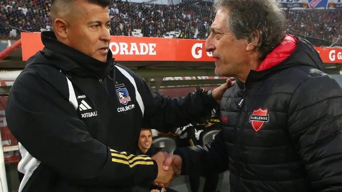 Mario Salas y Jorge Almirón.