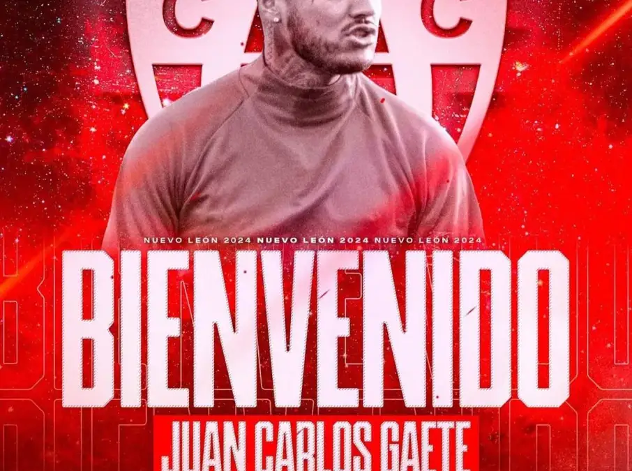 Oficialización de Juan Carlos Gaete como nuevo jugador de Deportes Copiapó.