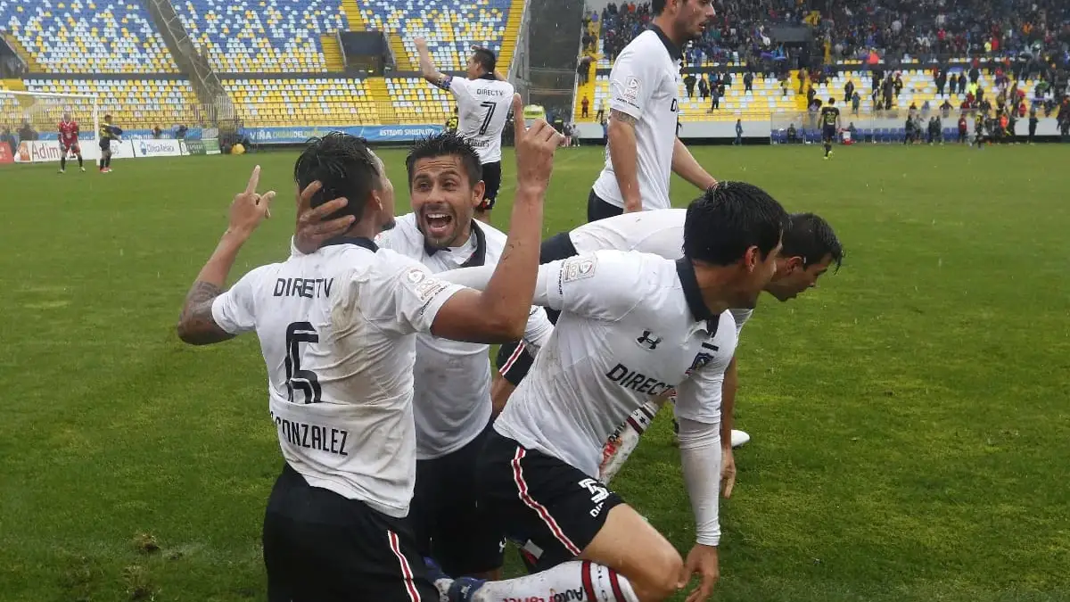 Gol de Christopher González contra Everton de Viña del Mar con Colo-Colo.