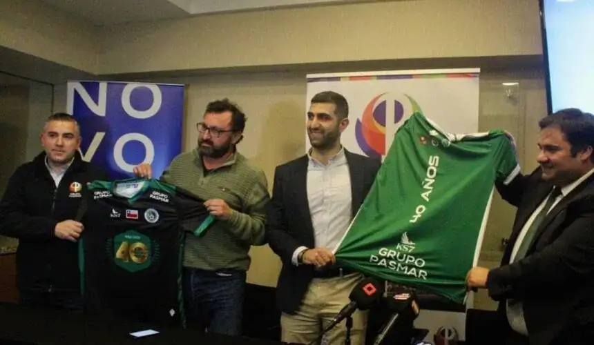 Presentación de Prasmar en Puerto Montt con la presencia de Aziz Mosa.