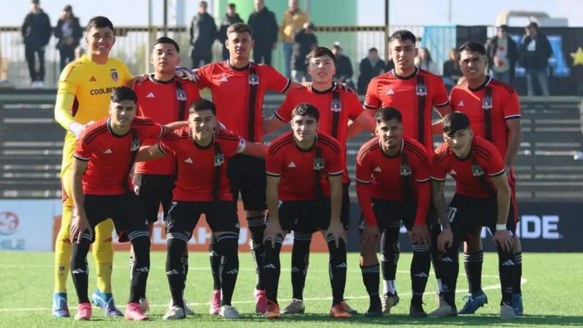 Formación de Colo-Colo Proyección en la final de la Copa Futuro.