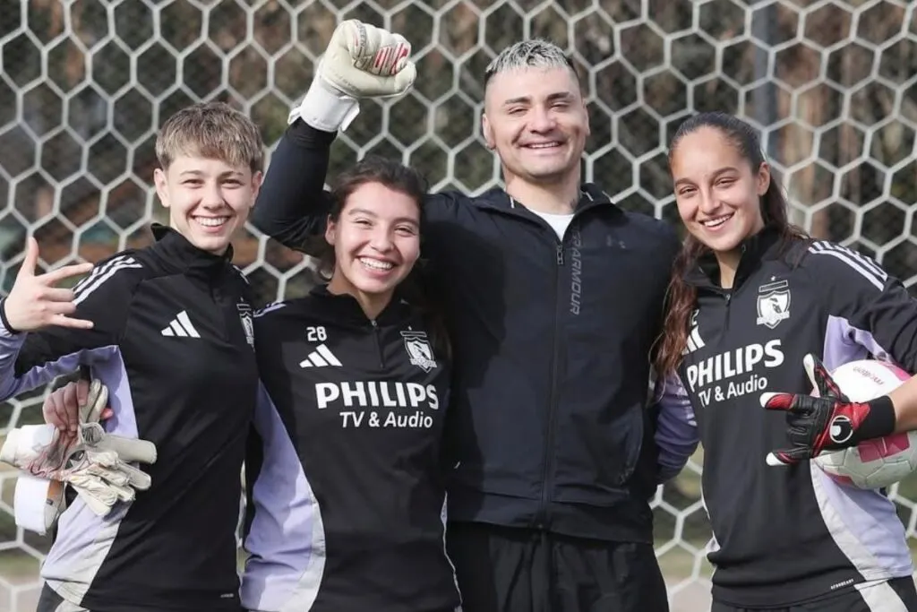 Cristóbal Campos con Colo-Colo Femenino
