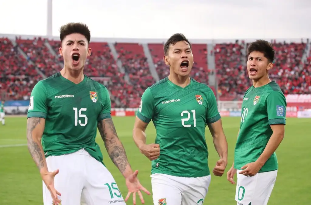 Bolivia venció a la Selección Chilena por 2-1.