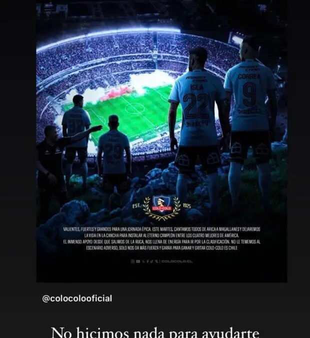 La arenga de uno de “Los Displicentes” hacia los albos para la revancha ante River.