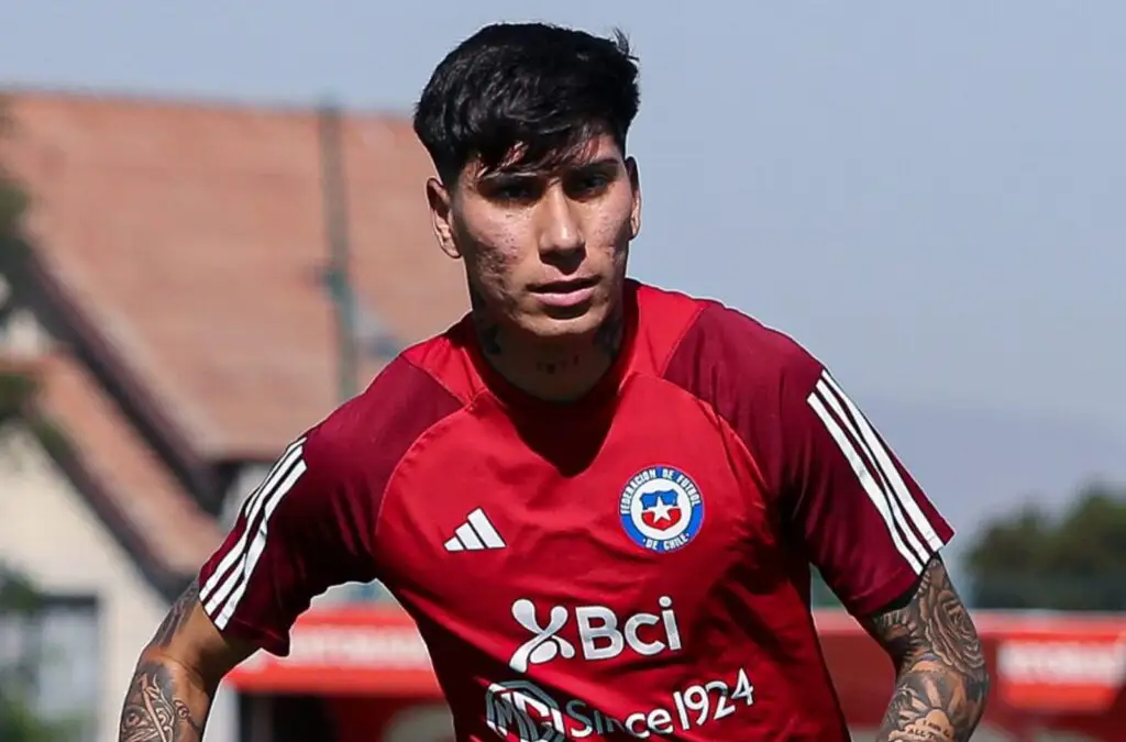 Matías Pérez es titular en La Roja Sub-20.