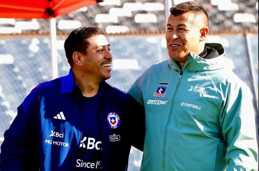 Nicolás Córdova y Jorge Almirón protagonizaron encontrón durante amistoso.