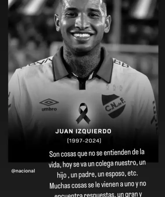La triste publicación de Maxi Falcón en sus redes sociales.