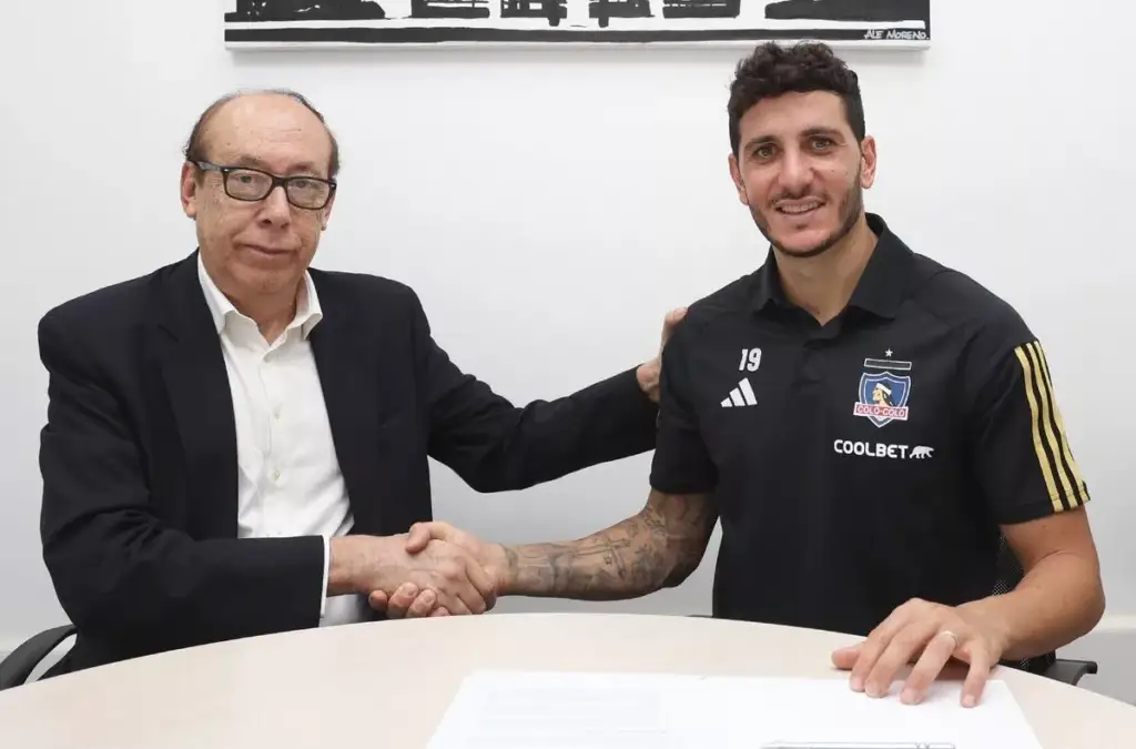 Gonzalo Castellani firmó en Colo-Colo por una temporada.