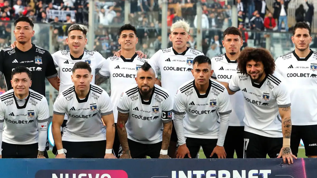 Formación de Colo-Colo para enfrentar a Unión Española.