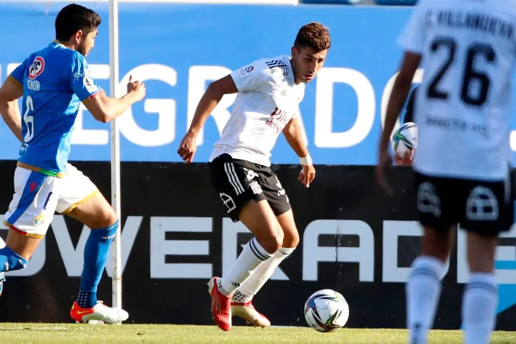 Jorge Araya en su último partido con la camiseta de Colo-Colo