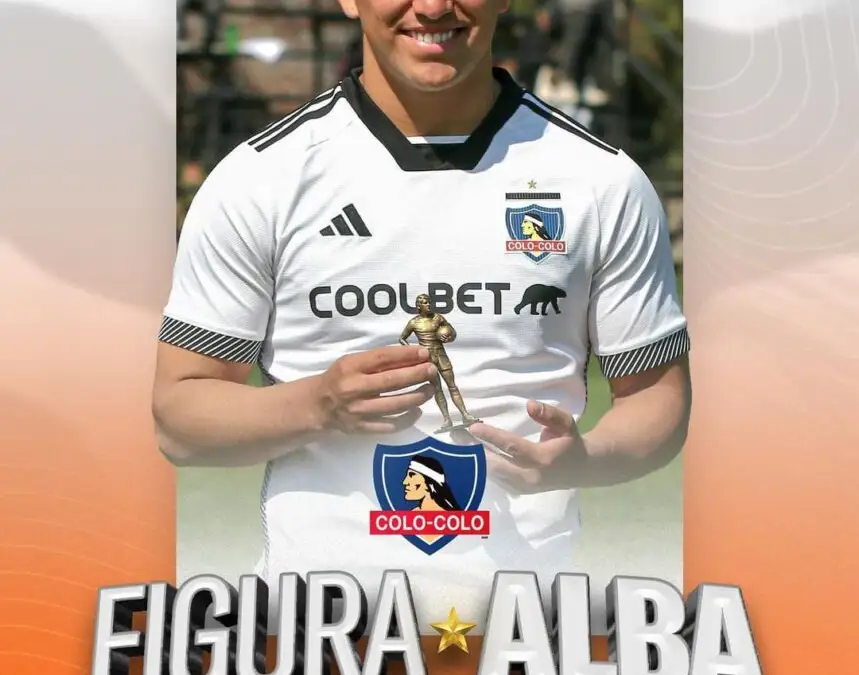 Enzo Riquelme fue elegido como la figura del partido de Colo-Colo Proyección.