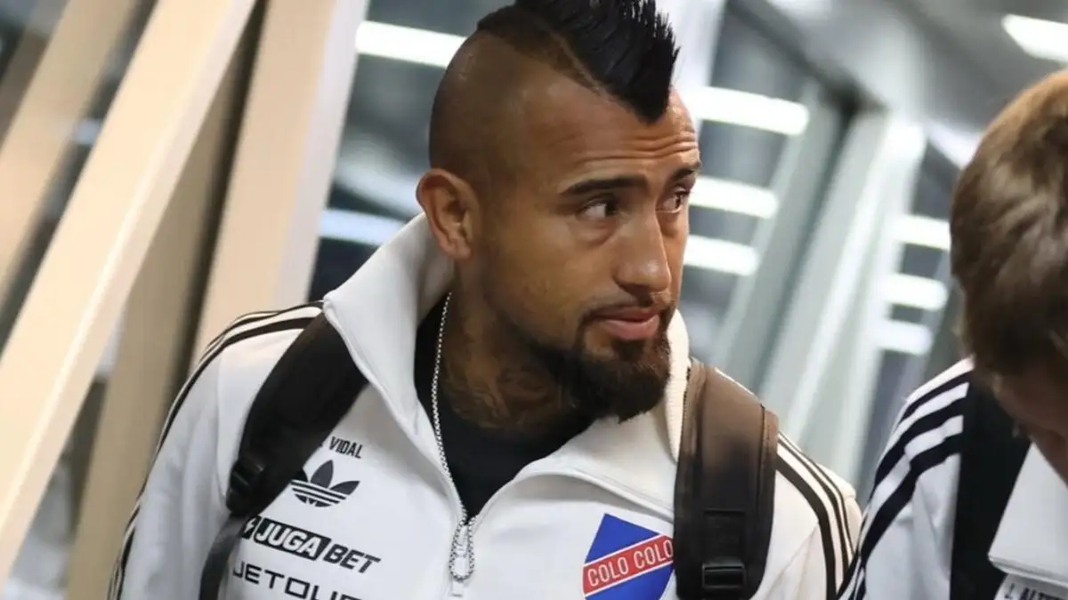 Arturo Vidal anticipó el duelo entre Colo-Colo y Racing Club.