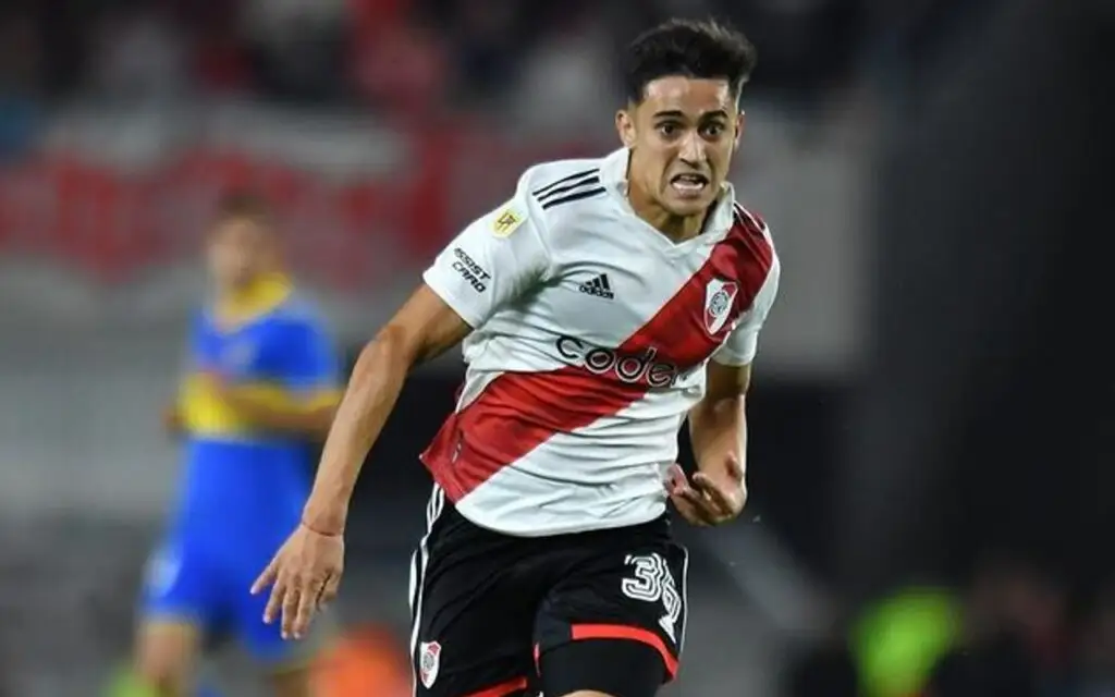Pablo Solari vive un buen presente en River Plate.