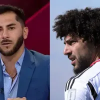 «Único»: Johnny Herrera se vuelve loco con el cierre de partido de Maximiliano Falcón ante Cerro Porteño