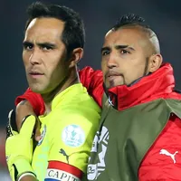 La sorpresiva reacción de Arturo Vidal al enterarse de la ausencia de Claudio Bravo en la nómina de La Roja