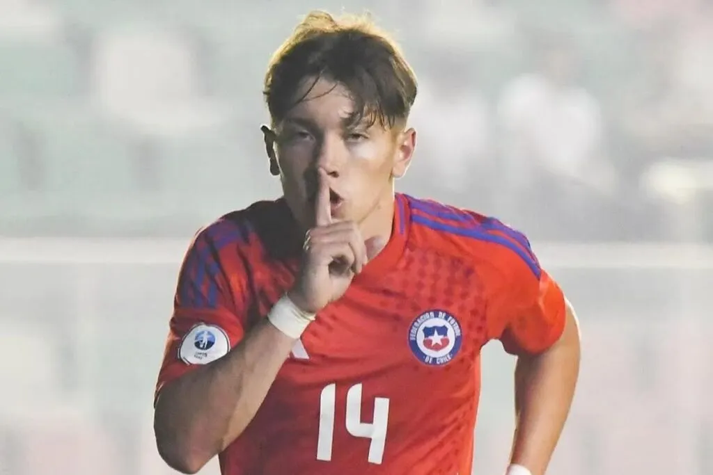 Vicente Martínez en la Roja sub-17