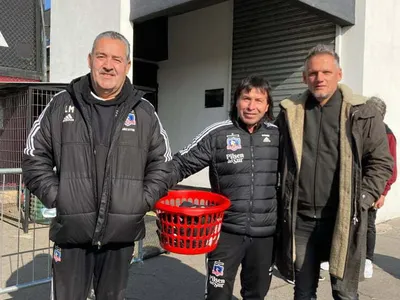 Ex Colo-Colo: Las dependencias del Estadio Monumental recibieron una linda visita