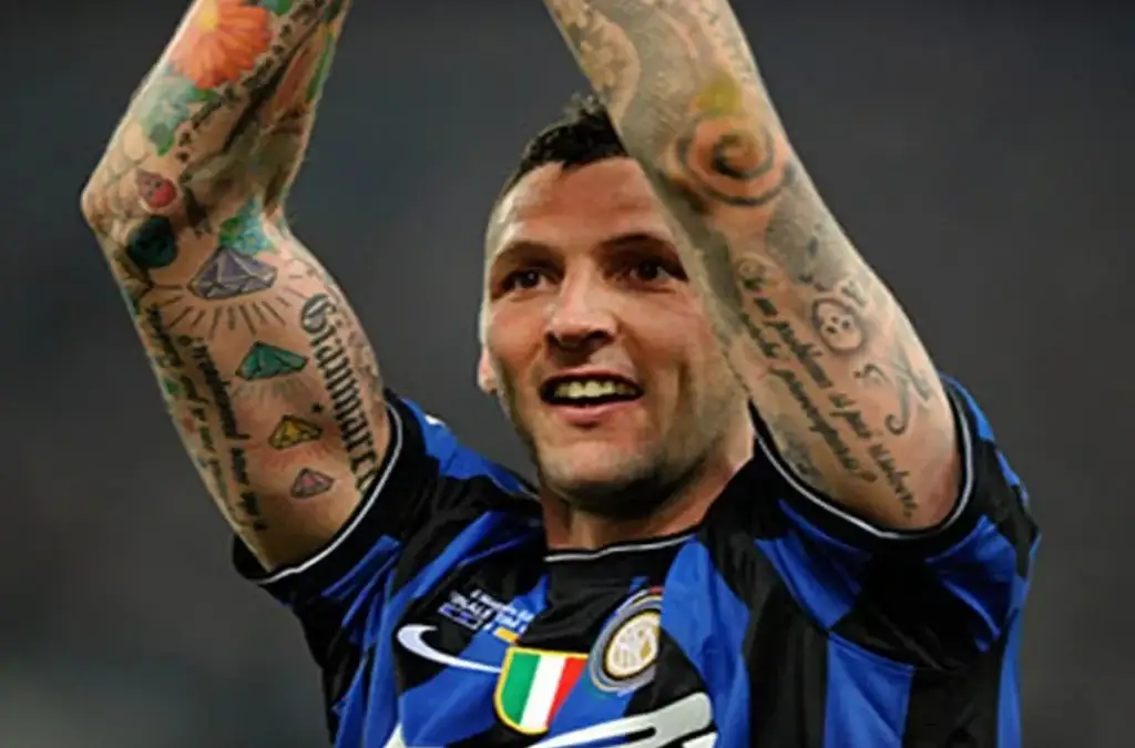 Marco Materazzi fue multicampeón con el Inter de Milán.