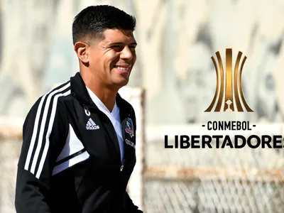 [FOTO] La caricatura de Esteban Pavez que utilizó la Conmebol para dar el vamos a la fase de grupos de la Copa Libertadores