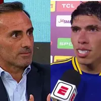 «Qué jugador tiene Boca»: Diego Latorre deleitado con el nivel de Carlos Palacios