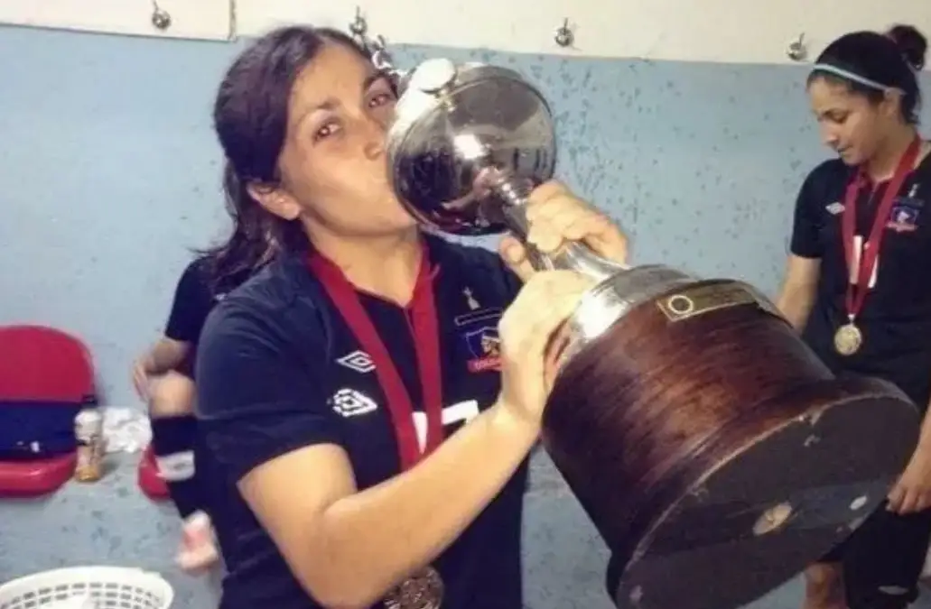 Geraldine Leyton y la Copa Libertadores 2012.