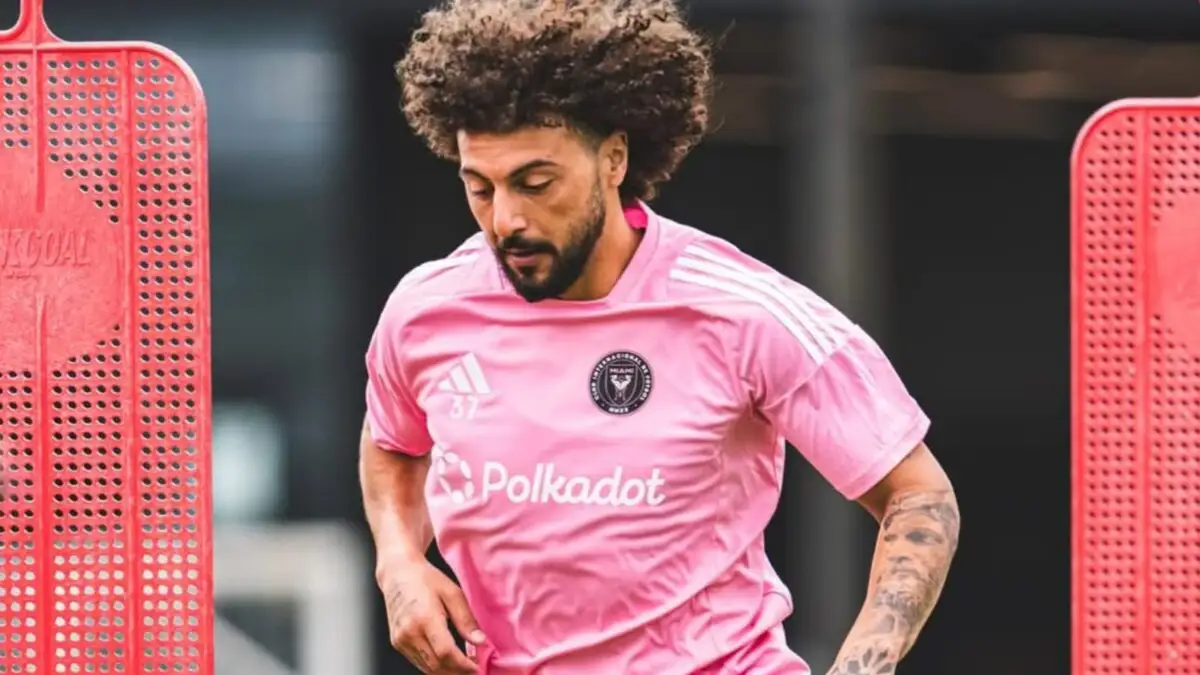 Maximiliano Falcón en el Inter Miami.