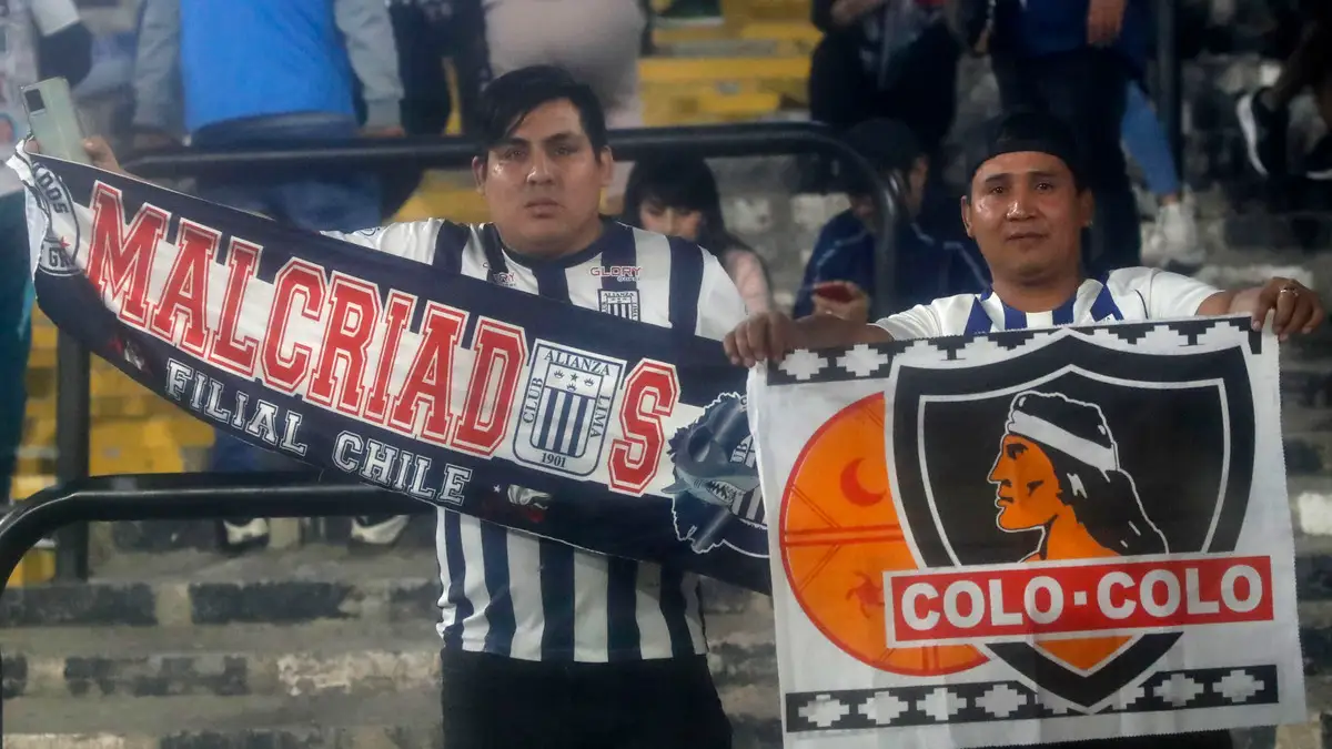 Alianza Lima y Colo-Colo son considerados equipos hermanos.
