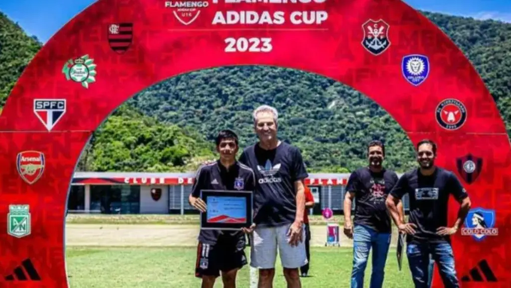 Ángel Díaz premiado en Brasil este 2023.