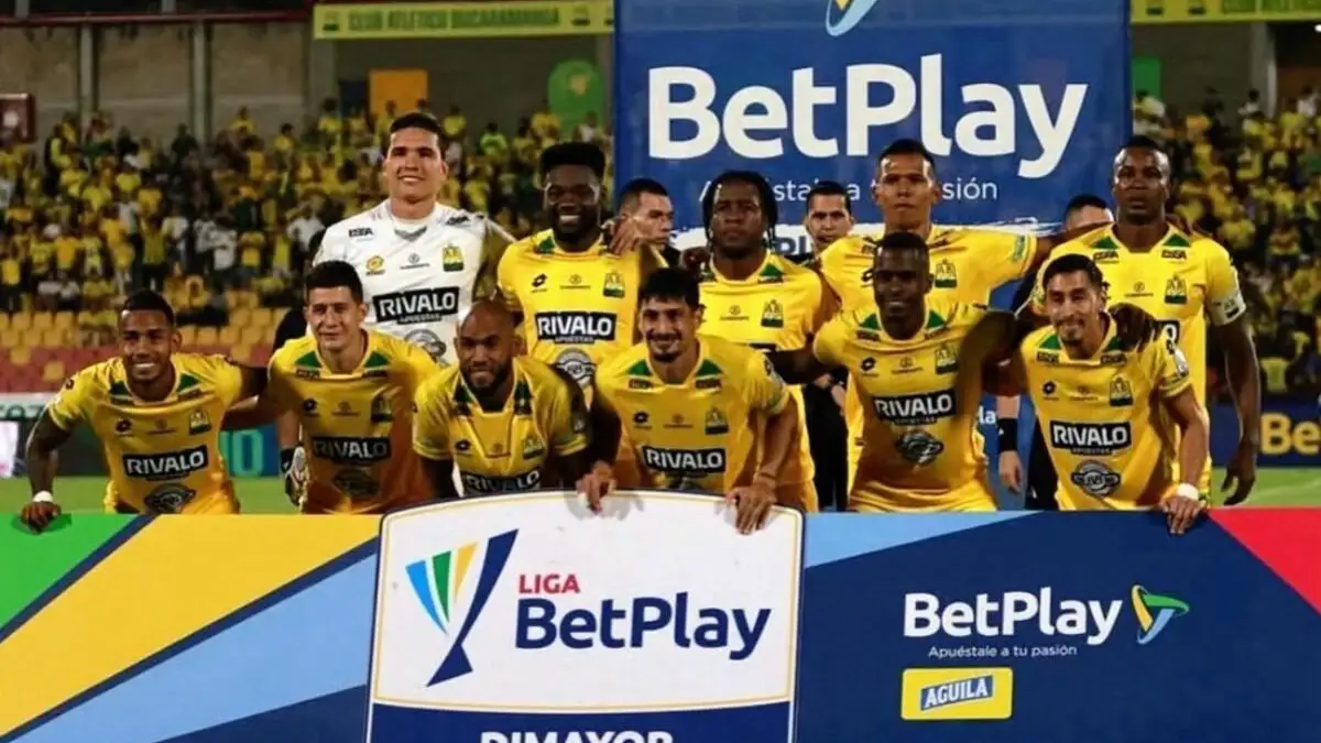 Formación de Atlético Bucaramanga.