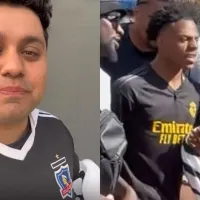 [VIDEO] Locura total: Hincha albo se la juega regalándole una camiseta de Colo-Colo a Speed