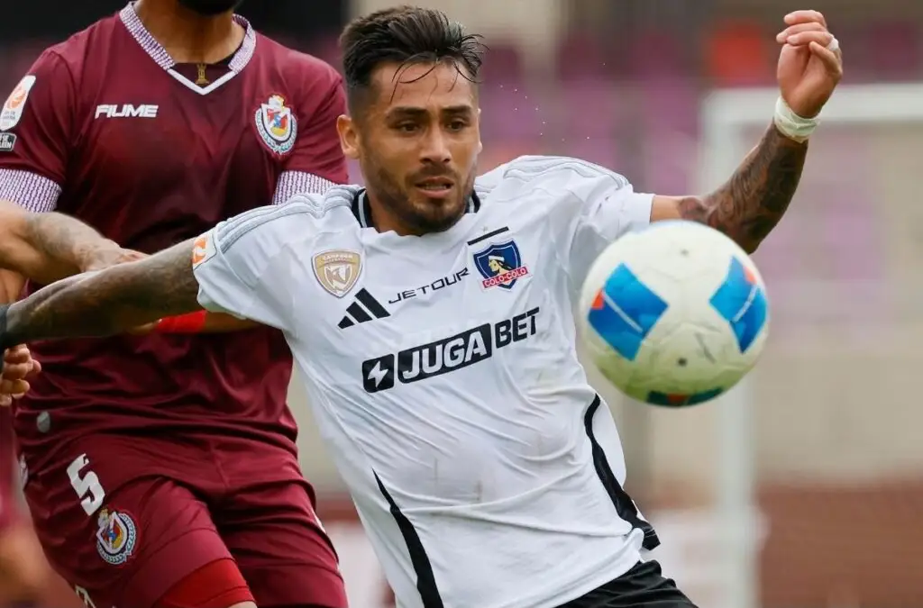 Marcos Bolados presentó molestias físicas frente a Deportes La Serena.
