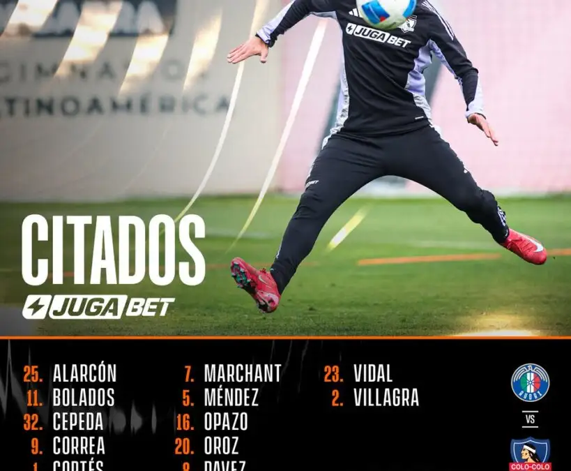 Víctor Felipe Méndez es la gran novedad en la lista de citados de Colo-Colo para enfrentar a Audax Italiano.