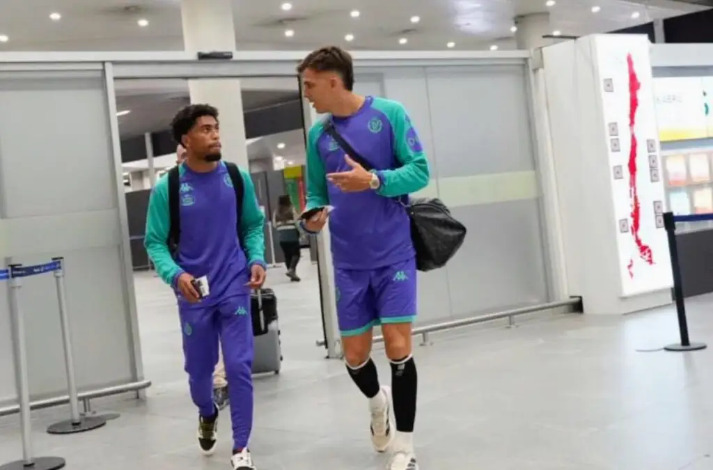 Real Valladolid aterrizó este domingo en Chile.