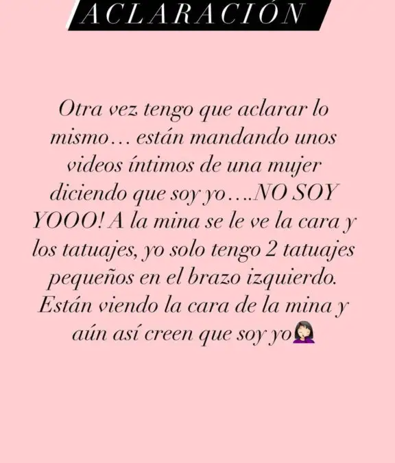 Publicación de Camila Sepúlveda en Instagram.