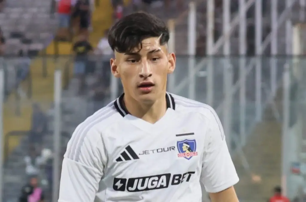 Francisco Marchant sumó su segundo partido con Colo-Colo.