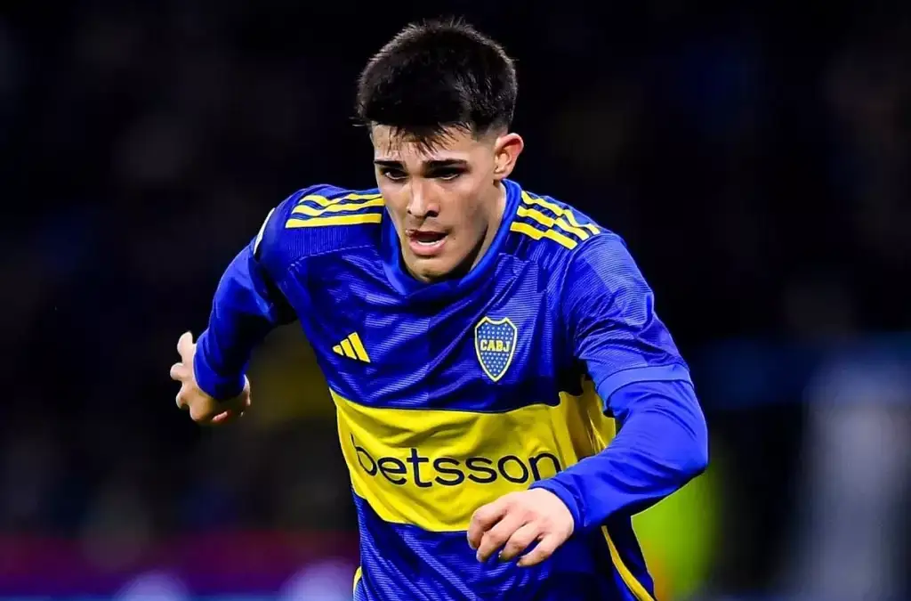 Vicente Taborda en Boca Juniors.