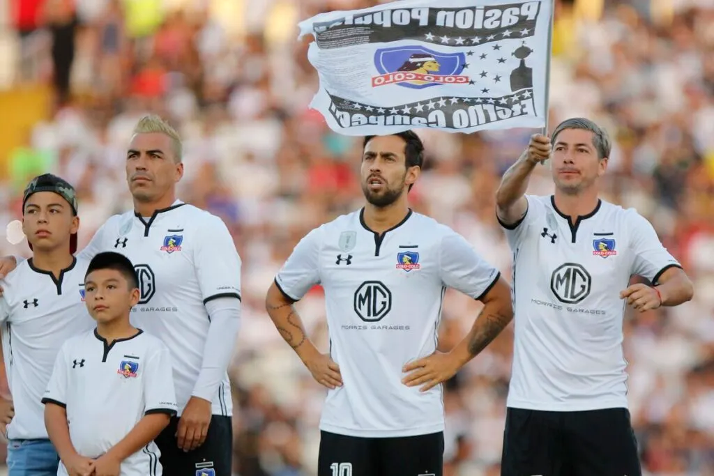 Esteban Paredes, Jorge Valdivia y Jaime Valdés.