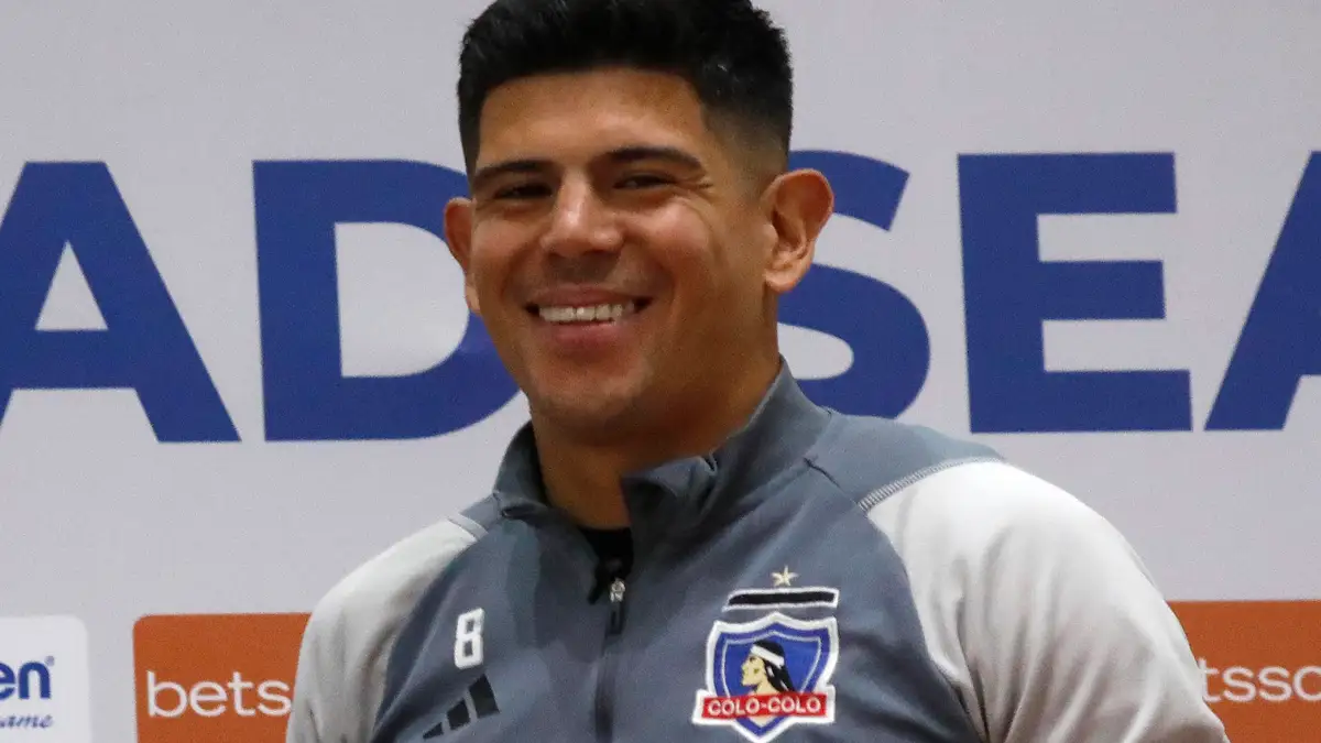 Esteban Pavez está feliz jugando por Colo-Colo.