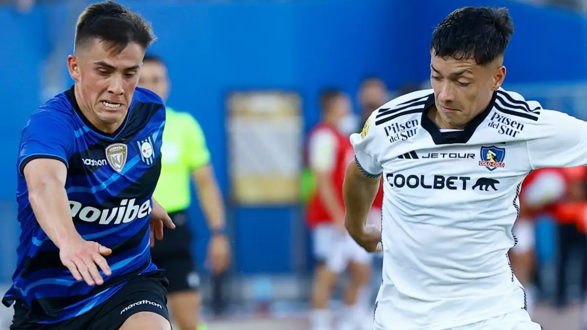 Colo-Colo vs Huachipato en la Supercopa.