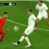[VIDEO] Partido de leyendas: Jorge Valdivia saca aplausos y se luce con mágica jugada junto a Ronaldinho