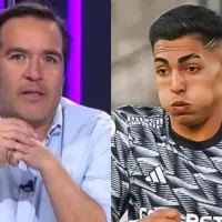 Se enteró en vivo: Cristián Caamaño sentenció el futuro de Jordhy Thompson en Colo-Colo y lanzó lapidario comentario