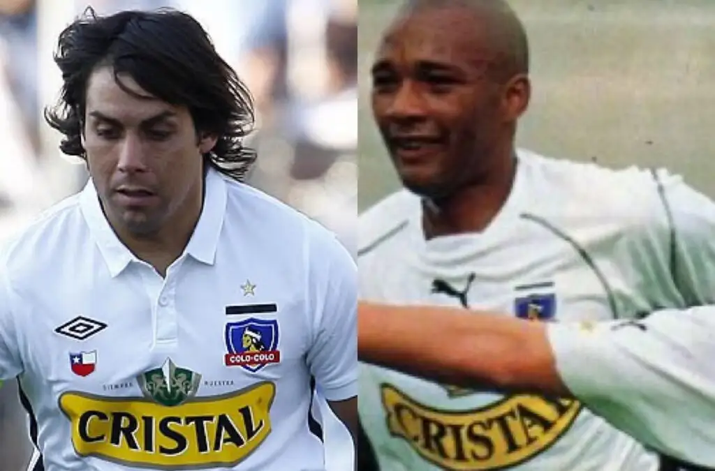 Sanhueza y Fernández durante su paso por Macul.
