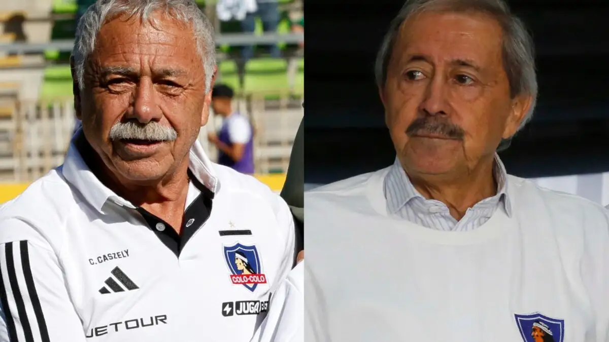 Carlos Caszely y Leonardo Véliz.