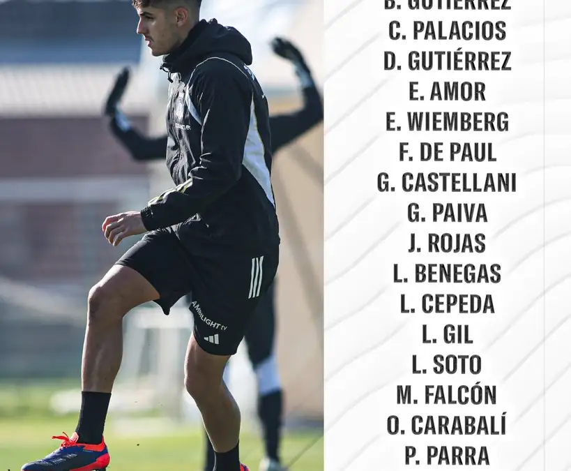 Convocatoria de Colo-Colo para enfrentar a O’Higgins por Copa Chile.